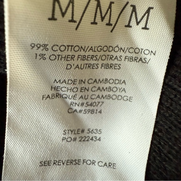 CAbi Style 5635 Vivian Pocket Pullover Two-toned Striped Sweater - Picture 7 of 13